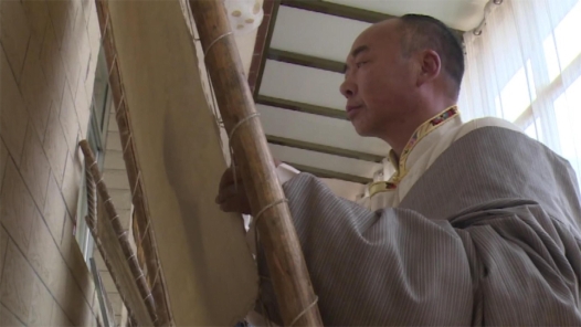 匠人匠心·第一届陇原工匠丨交巴加布�?0余年虔诚的唐卡“匠心�? title=