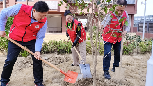 为南北山增添一抹新?#32;为生态环境贡献一份力? title=