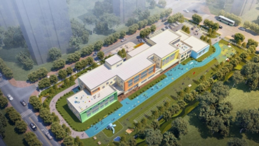 青岛青钢幼儿园项目进入建设“快车道? title=