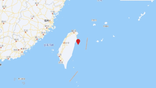 台湾花莲县海域发?.5级地? title=