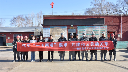 内蒙古林西县总工会开展“法律体检”进企业活动