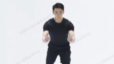 19 俯身快速踮�? title=